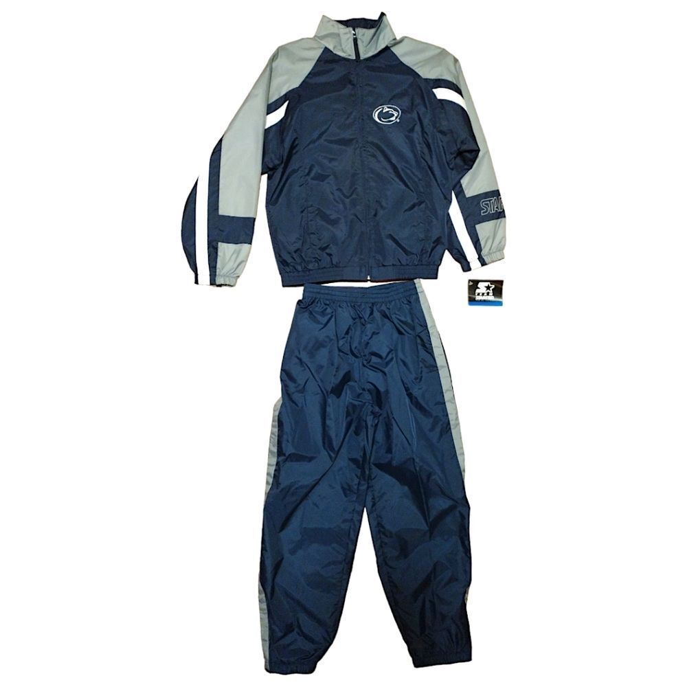 VTG 90's Starter Penn State Tracksuit, 18/20 Boys / Men's XS-S, Women's S-M,